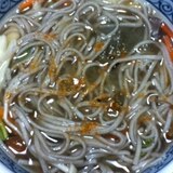 年越し山菜蕎麦